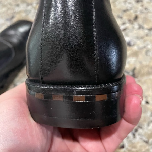 Elegant Louis Vuitton Black Loafers Size 7.5. Fits more like a 10 - Picture 6 of 10